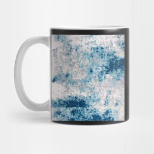 Modern Abstract Non Skid Blue Mug